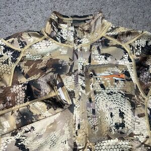 Sitka Grinder Zip T Waterfowl Optifade Marsh Medium Camo Hunting Outdoor Duck